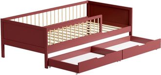 Happy Garden Cama infantil con cajones 190x90cm terracota adam