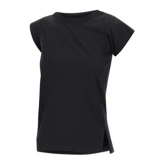 Courr&egrave;ges Dames, Tops, Zwart, Maat: XS