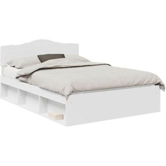 vidaXL Estructura De Cama 140 X 200 Cm Madera De Pino Macizo Vidaxl