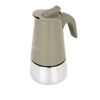 KASANOVA Caffettiera induzione 4 tazze taupe