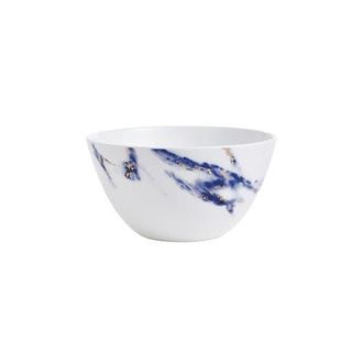 Prouna Marble Azure Cereal Cereal / All Purpose Bowl in White at Nordstrom