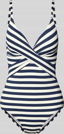 Barts Badeanzug mit tiefem V-Ausschnitt Modell YADBOR in Marine, Gr&ouml;&szlig;e 36