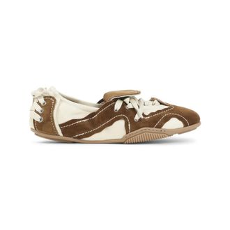Acne Studios Ballerina Trainers - female - Acne Studios - Laced Shoes - Multicolor - 7 UK - Shoes