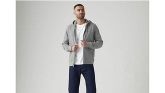 Levi's Zip Up Hoodie - Mens - 2XL - Blue