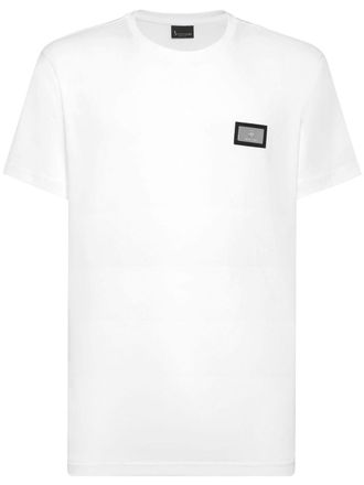 Billionaire Boys Club T-shirt con placca logo - Bianco