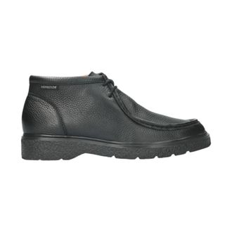 Mephisto Klassieke Heren Enkellaars - Heren - Veterlaarzen - Zwart - 40 EU - Schoenen