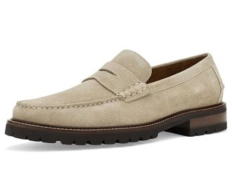 Johnston & Murphy Collier Penny Loafers Mens Shoes Beige Suede : 11.5 M (D)