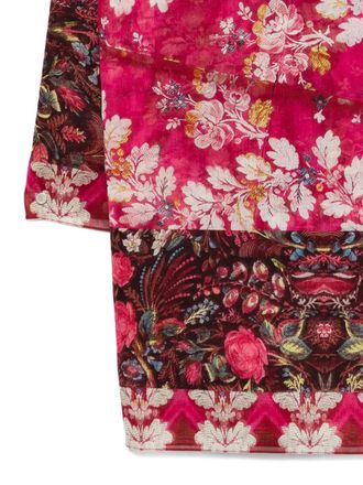 Pierre-Louis Mascia floral-print scarf - Pink