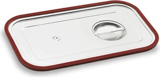 Lacor Tapa Lacor 66904z Acero Inoxidable Silicona Herm&eacute;tica Apilable