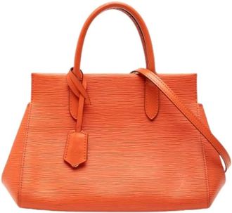 Louis Vuitton Pre-owned Handbags, female, Orange, Size: ONE SIZE Pre-owned Marly MM