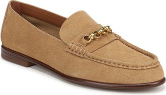 Franco Sarto Maris Bit Loafer in Beige Leather at Nordstrom, Size 7.5