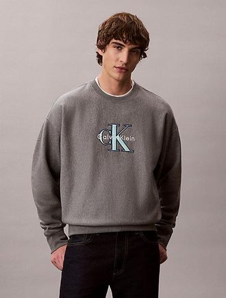 Calvin Klein Sudadera Holgada Monologo De Felpa