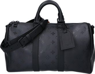 Louis Vuitton Black Monogram Shoulder Bag (Pre-Owned)