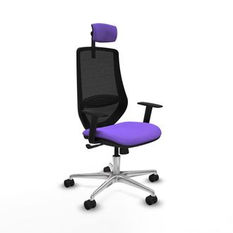 Piqueras y Crespo Piqueras Y Crespo Silla De Oficina Mardos Lila Ergon&oacute;mica