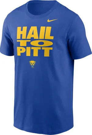 Nike Mens College (Pitt) Dri-FIT T-Shirt in Blue | IW0621-480
