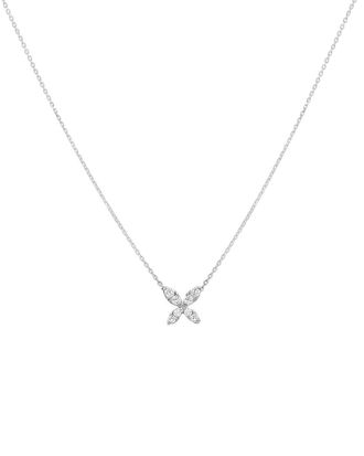 Sabrina Designs 14K 0.16 Ct. Tw. Diamond Butterfly Necklace