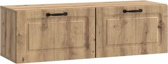 vidaXL Mueble Para Tv De Pared 98 X 31 X 30 Cm Roble Artisan Vidaxl