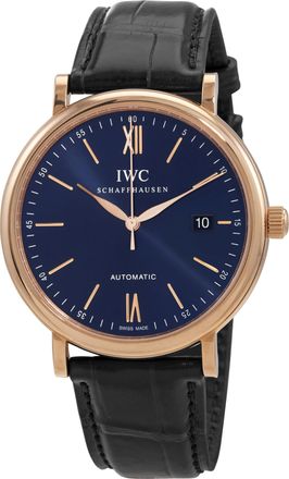 IWC Portofino Automatic Blue Dial Mens Watch IW356522