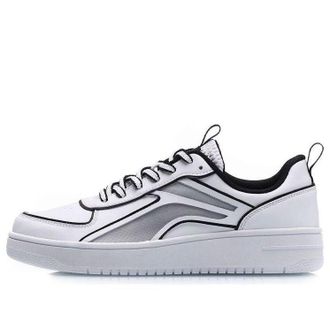 Li-Ning (WMNS) Li-Ning Classic Leisure Low White Black Outlined AGCP128-3