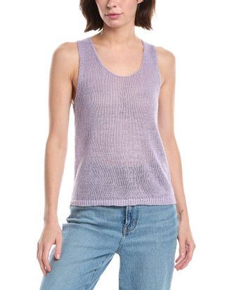 Vince Beachy Linen Tank