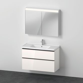 Duravit Juego De Muebles D-neo, Mueble Lavabo Con Mueble De Pared Y