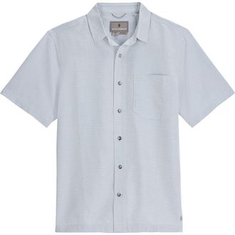 Royal Robbins Desert Pucker Button-Up Shirt in Misty Blue at Nordstrom, Size Xx-Large