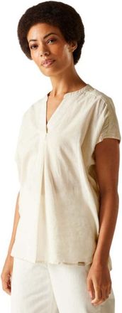 Regatta Rianne V-Neck Shirt - 18 UK - Light Vanilla