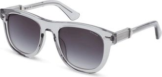 Police Gray Acetate Mens Sunglasses