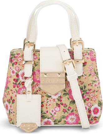 Carvela Womens Maria Micro Flower Bag - Pink Fabric - One Size