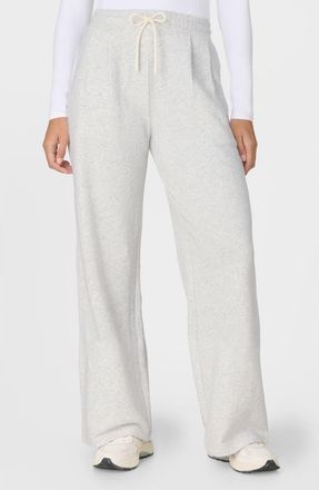 Sweaty Betty Revive Track Pants in Ice Grey Marl at Nordstrom, Size Medium