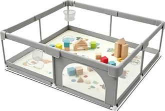 OEM Parque Infantil Con Puerta De Seguridad, Dise&ntilde;o Espacioso, 180x200