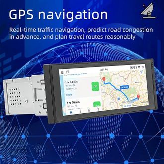 OEM Radio Multimedia Para Coche, Est&eacute;reo Para Coche, Receptor De Audio Para Coche Con Navegaci&oacute;n Gps