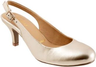 Trotters Lexi Slingback Pump in Champagne at Nordstrom, Size 10.5
