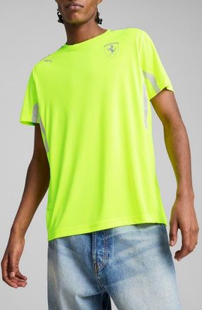 Puma x Scuderia Ferrari HP Team Set Up T-Shirt in Yellow Alert at Nordstrom, Size Medium