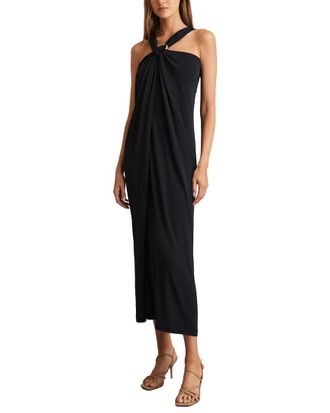 Reiss Eliza Trim Detail Jersey Dress