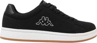 Kappa Heren Caccamo Platte Trainers (Zwart, Wit)
