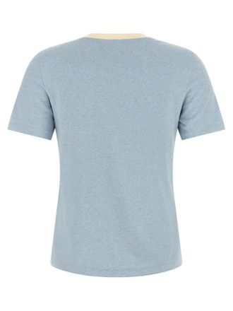 Chlo&eacute; Cactus Logo-Print Cotton T-Shirt - Blue