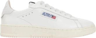 Autry Casual Sneakers - Heren - Sneakers - Wit - 44 EU - Leer - Schoenen