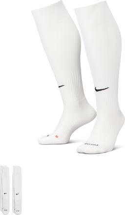 Nike Unisex Baseball/Softball Over-the-Calf Socks (2 Pairs) in White | DJ9737-100