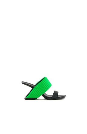 United Nude Loop Hi Puffier Sandals in Fluo Green Puffier at Nordstrom, Size 40