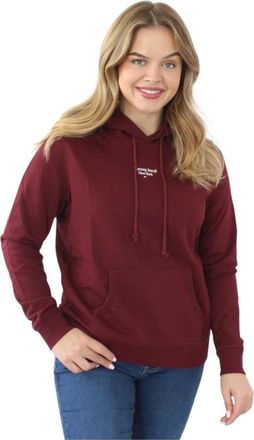 Tommy Hilfiger Hoodies & sweatvesten, Dames, Rood, XL, TJW Essential Logo 2 Hoodie