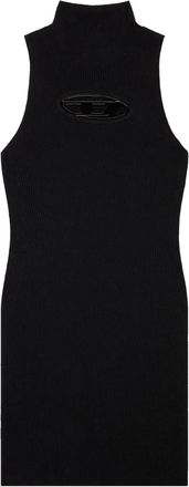Diesel M-Onerva mini dress - women - Viscose/Polyester - L - Black