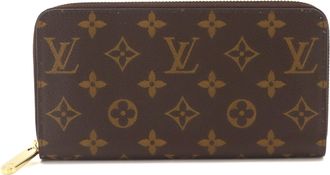 Louis Vuitton Monogram Rose Ballerine Monogram Long Wallet (Bi-Fold) (Pre-Owned)