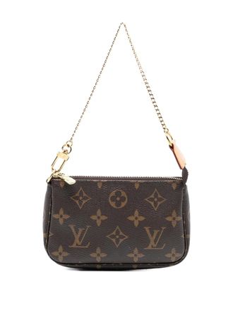 Louis Vuitton 2020 Monogram Mini Pochette Accessoires handbag - women - Fabric - One Size - Brown
