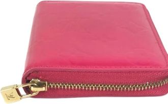 Louis Vuitton Pre-owned Wallets, female, Pink, Size: ONE SIZE Pre-owned Canvas Wallet