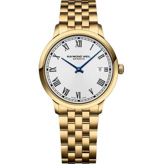 Raymond Weil Toccata Mens Gold Watch 5485-P-00359 Stainless Steel - One Size