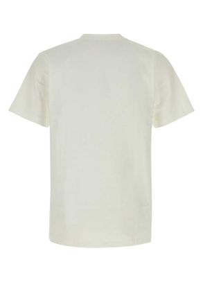A Bathing Ape Mens White Cotton Abc Camo Collage T-Shirt Whitexgreen Exterior Exterior: T-shirts And Polos