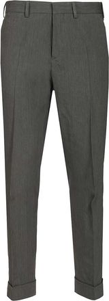 Dries Van Noten Tailored Linen Blend Trousers
