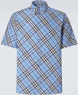 Burberry Burberry Check cotton poplin shirt