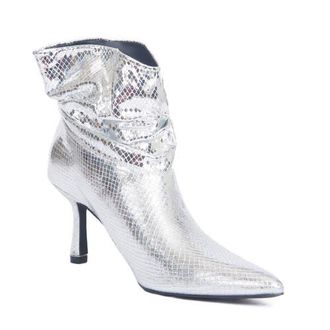 Lauren Lorraine Bono Boot in Silver at Nordstrom, Size 9.5